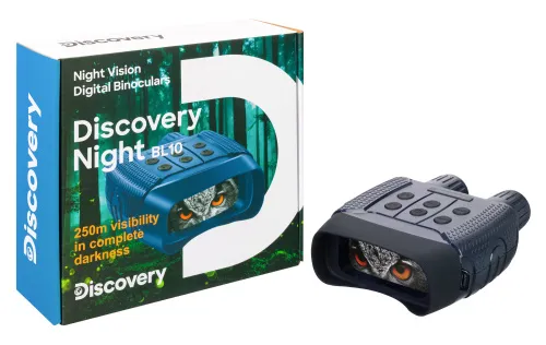 снимка цифров бинокъл за нощно виждане Levenhuk Discovery Night BL10 с триножник,  3