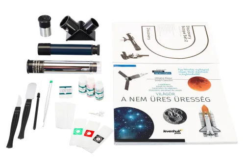 картина комплект Levenhuk Discovery Scope 2 с книга,  3