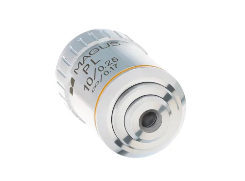 изображение планахроматичен обектив с корекция до безкрайност MAGUS MP10 10x/0,25 ∞/0,17,  3