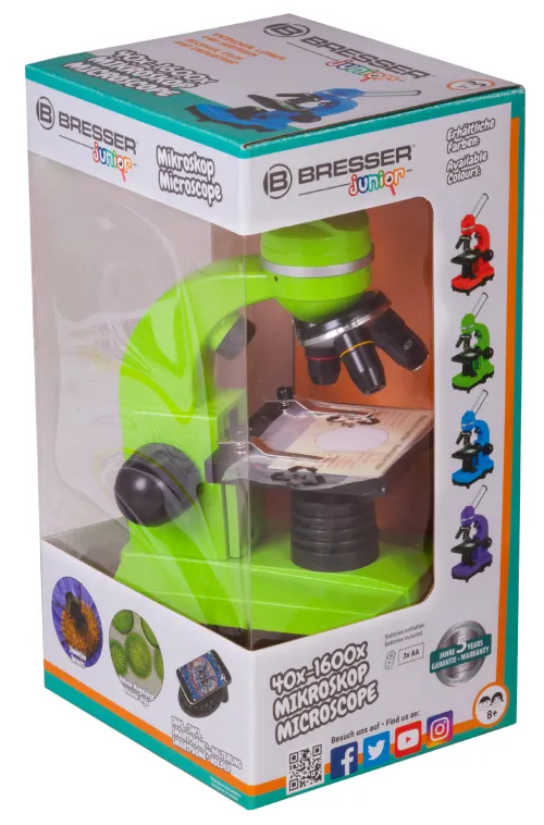снимка микроскоп Bresser Junior Biolux SEL 40–1600x,  11