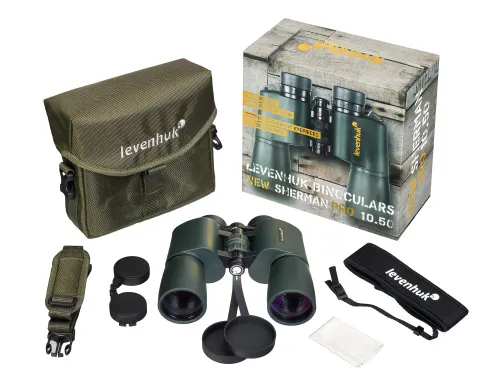 изображение бинокъл Levenhuk New Sherman PRO 10x50,  4