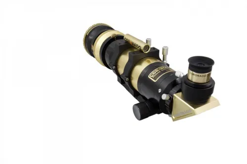 картина двоен соларен телескоп Coronado SolarMax III 70 mm със система RichView и BF10,  2