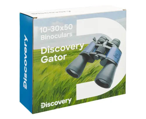картина бинокъл Levenhuk Discovery Gator 10–30x50,  12