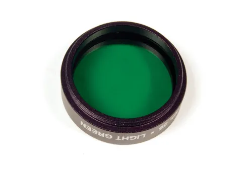 снимка оптичен филтър Levenhuk 1,25" №56 (светлозелен),  3