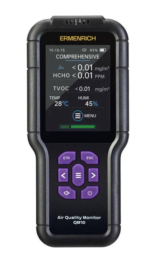 изображение монитор за качество на въздуха Ermenrich QM10,  2