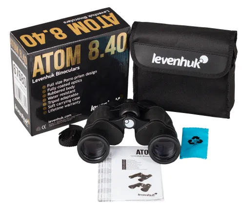 картинка бинокъл Levenhuk Atom 8x40,  2