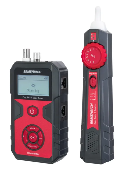картинка тестер за кабели Ermenrich Ping SM110,  4