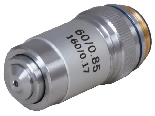 картина ахроматичен обектив Levenhuk MED 60x,  2