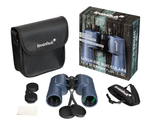 картинка бинокъл Levenhuk New Sherman PLUS 10x50,  4