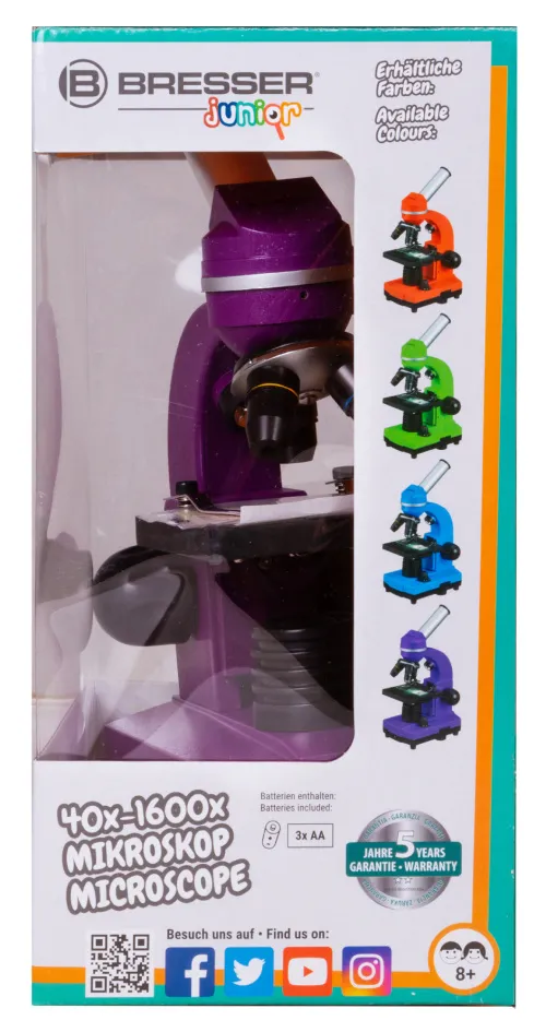 снимка микроскоп Bresser Junior Biolux SEL 40–1600x,  13