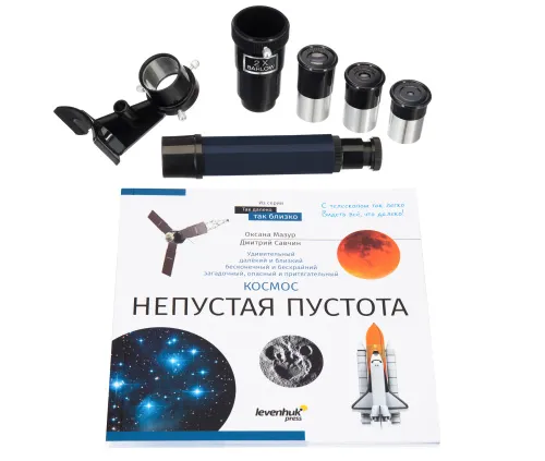 картина телескоп Levenhuk Discovery Spark 769 EQ с книга,  3