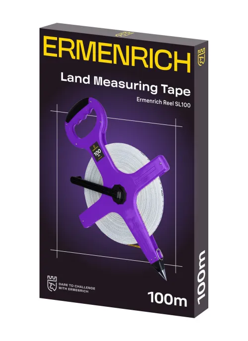 картинка геодезическа ролетка Ermenrich Reel SL100,  2