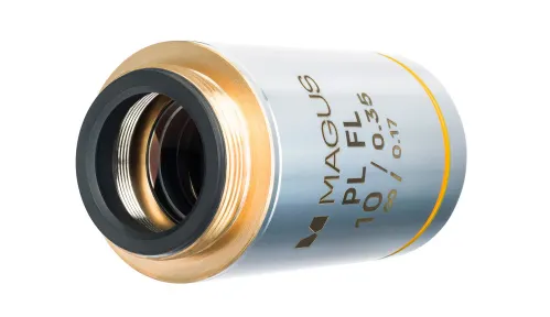 снимка обектив MAGUS 10PLFL 10х/0,35 Plan FL ∞/0,17,  4