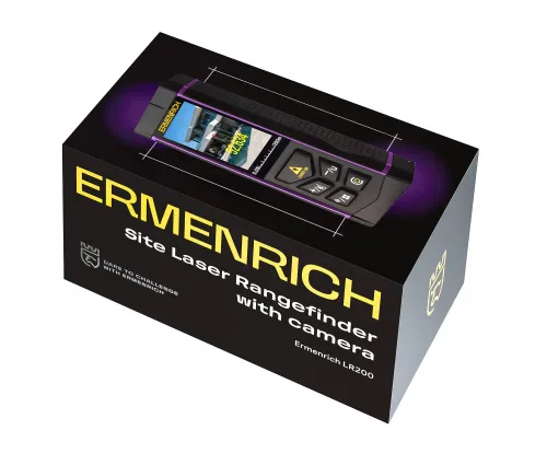 изображение лазерен измерител Ermenrich PRO LR200, с камера,  8