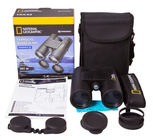 изображение бинокъл Bresser National Geographic 10x42 WP,  6