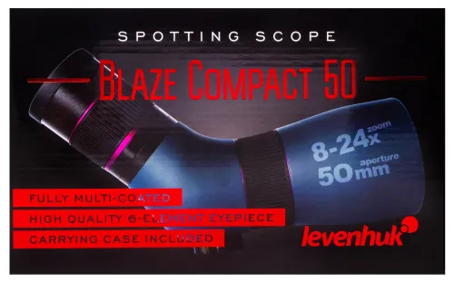 картина зрителна тръба Levenhuk Blaze Compact 50,  18
