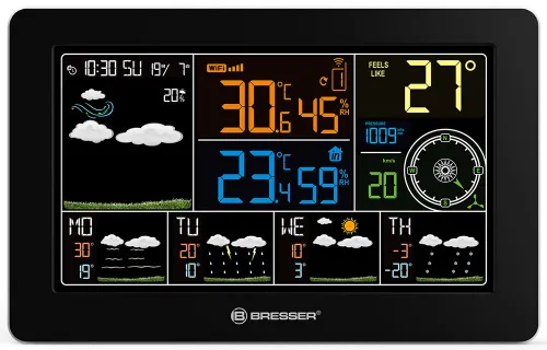 снимка метеорологична станция Bresser 4CAST Wi-Fi RC,  2