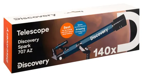 картинка телескоп Levenhuk Discovery Spark 707 AZ с книга,  15