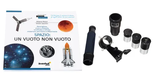 картинка телескоп Levenhuk Discovery Spark 767 AZ с книга,  3