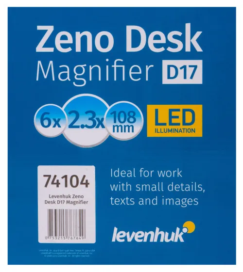 снимка лупа Levenhuk Zeno Desk D17,  13