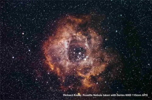 картина рефракторен телескоп Meade серия 6000 115 mm ED Triplet APO OTA,  9