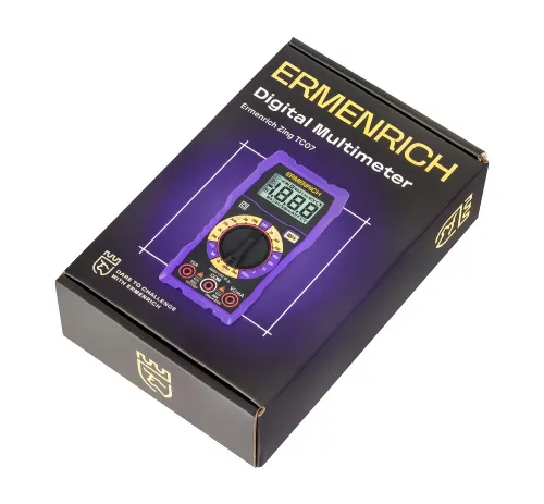 картина цифров мултиметър Ermenrich Zing TC07,  6