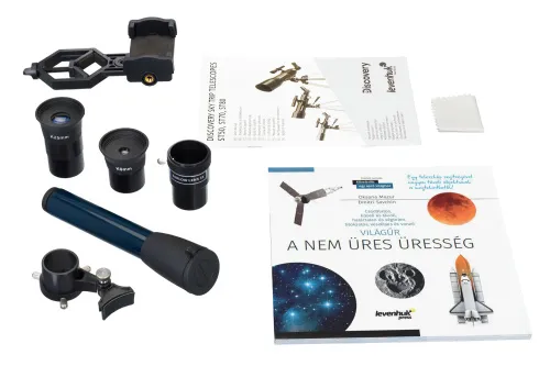 снимка телескоп Levenhuk Discovery Sky Trip ST80 с книга,  5