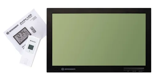фотография стенен часовник Bresser MyTime Jumbo LCD,  12
