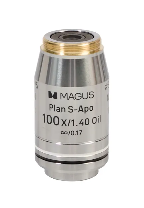изображение комплект обективи MAGUS FL S-APO60 PlanF S-Apo 4х/10х/20х/40х/100х маслени ∞/0,17 H60 mm,  10
