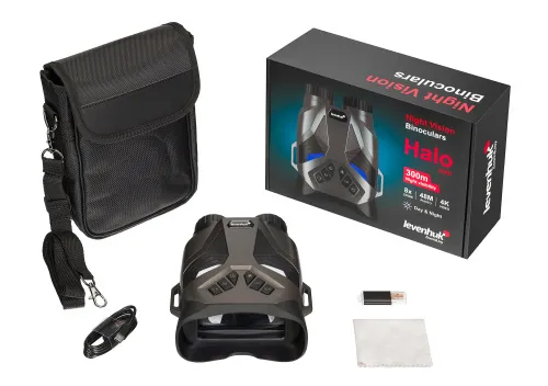 картинка цифров бинокъл за нощно виждане Levenhuk Halo 30XN,  2