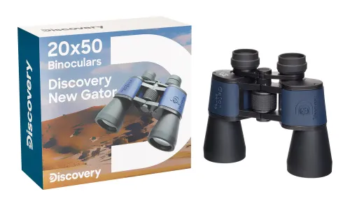 картинка бинокъл Levenhuk Discovery New Gator 20x50,  5