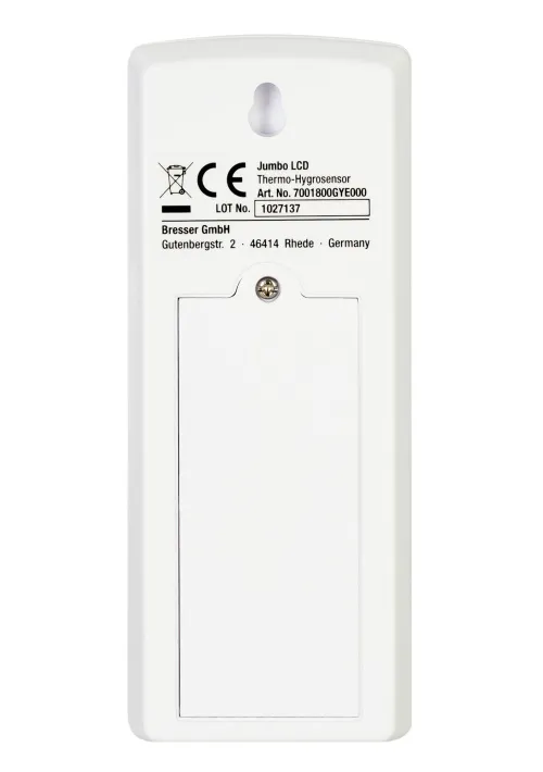 фотография стенен часовник Bresser MyTime Jumbo LCD,  10