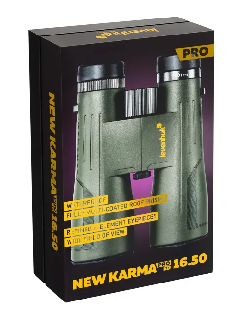 изображение бинокъл Levenhuk New Karma PRO ED 16x50,  13