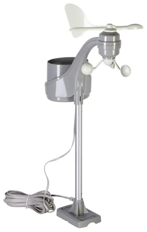 изображение метеорологична станция Bresser ClimaTemp XXL с дървен дизайн,  9