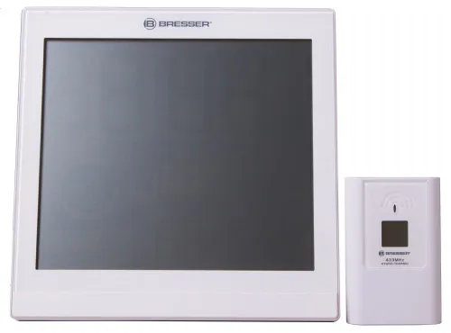 картина mетеорологична станция Bresser TemeoTrend JC LCD RC, бяла,  7