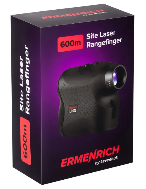 картинка строителен лазерен далекомер Ermenrich LR600, черен,  11