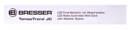 картина mетеорологична станция Bresser TemeoTrend JC LCD RC, бяла,  13