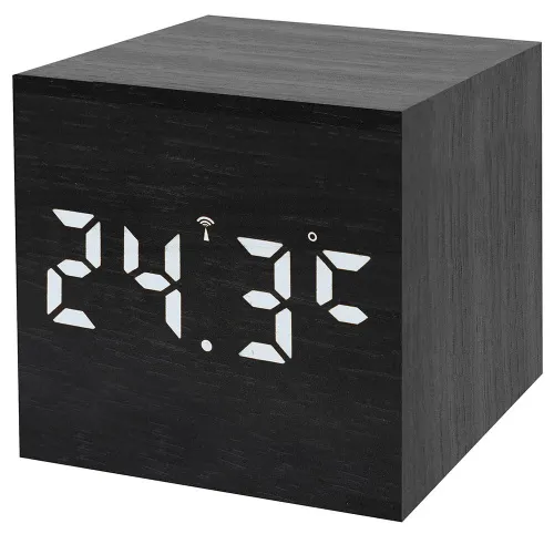 фотография настолен будилник Bresser MyTime WAC, черен,  3