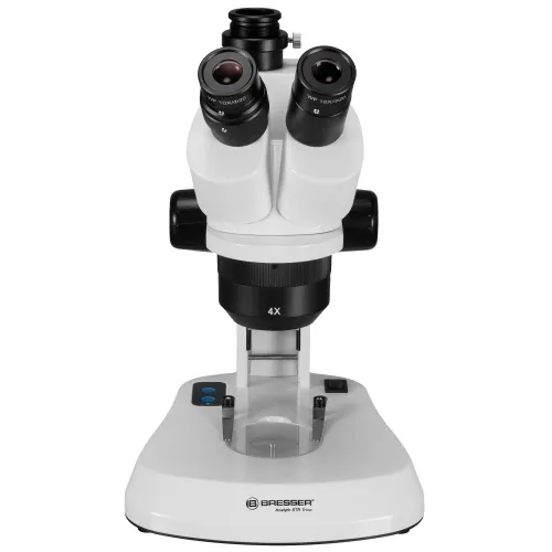 изображение тринокулярен стереомикроскоп Bresser Analyth STR Trino 10x - 40x,  4