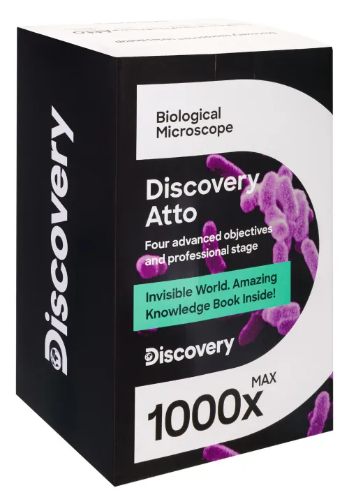 снимка микроскоп Levenhuk Discovery Atto Polar с книга,  10
