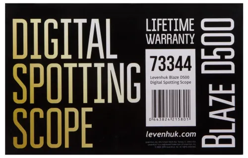 изображение цифрова зрителна тръба Levenhuk Blaze D500,  20