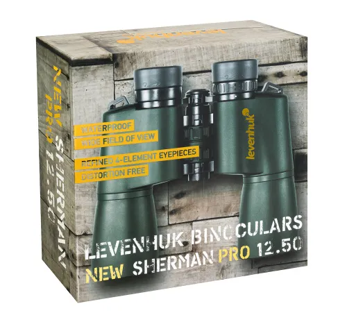 изображение бинокъл Levenhuk New Sherman PRO 12x50,  13