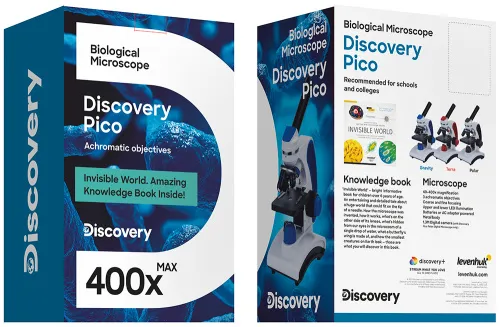 снимка цифров микроскоп Levenhuk Discovery Pico Polar с книга,  10
