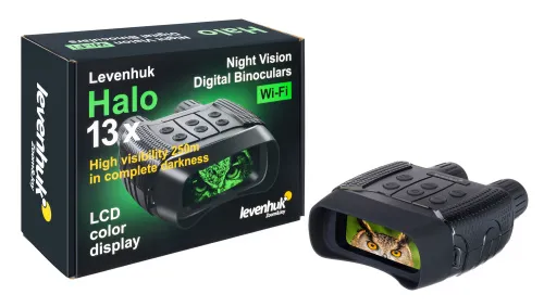 изображение цифров бинокъл за нощно виждане Levenhuk Halo 13X,  3