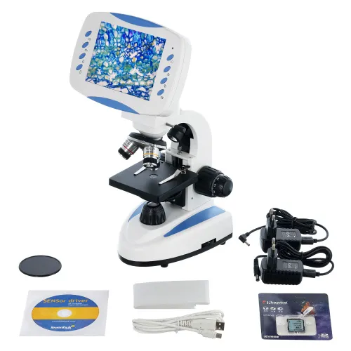 картинка цифров микроскоп Levenhuk D80L LCD,  2