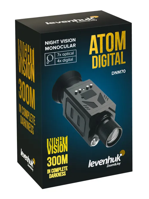 картина монокъл за нощно виждане Levenhuk Atom Digital DNM70,  12