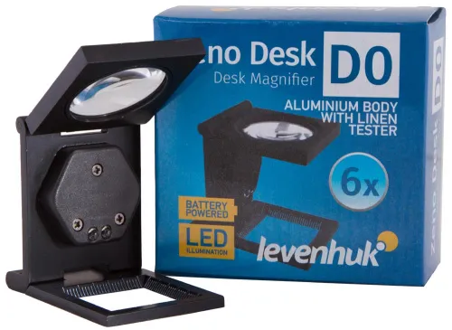 снимка лупа Levenhuk Zeno Desk D0,  3