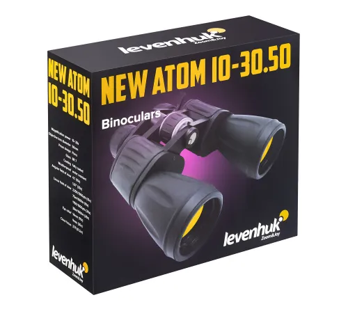 изображение бинокъл Levenhuk New Atom 10–30x50,  13