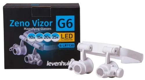 фотография увеличителни очила Levenhuk Zeno Vizor G6,  10