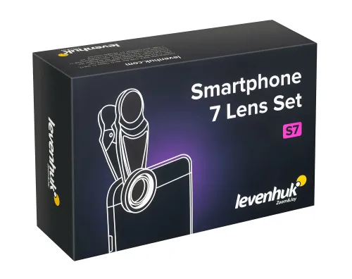 снимка комплект лещи за смартфон Levenhuk Lens S7,  6